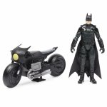 Motocicleta lui Batman si figurina Batman 30 cm