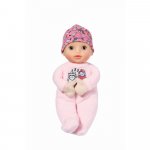 Bebelus 22 cm cu hainute roz sau albastre Baby Annabell