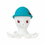 Inel gingival Mombella din silicon Octopus Light Blue