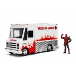 Set camionul de mancare scara 1:24 si figurina metalica Deadpool Marvel