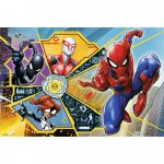 Puzzle 60 piese Spiderman Panza de paianjen Trefl