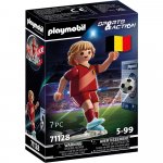 Figurina jucator de fotbal belgian Playmobil