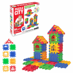 Joc educativ City Puzzle 64 piese