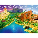 Puzzle Ravensburger 1500 piese lumea Minecraft