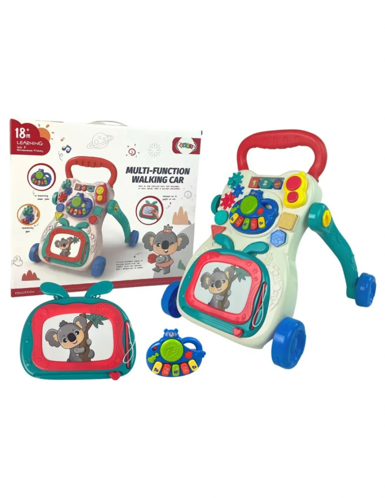 Antepremergator multifunctional pentru bebe cu centru de activitati multicolor 12073 - 1