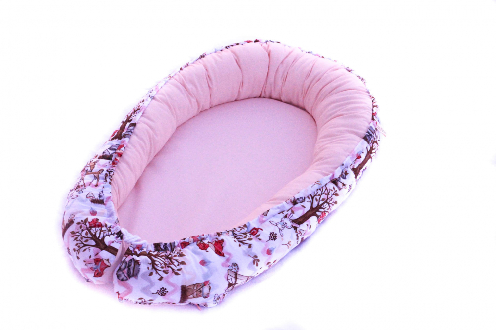 Babynest Decoriciu Forest pink - 1 | YEO