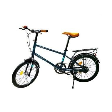 Bicicleta pentru copii cu portbagaj cadru metalic 20 inch - 2