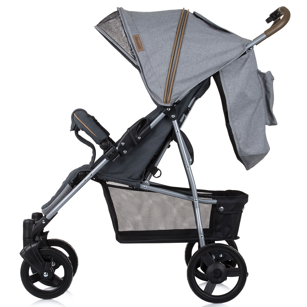 Carucior sport Chipolino Mixie platinum cu husa picioare - 2 | YEO