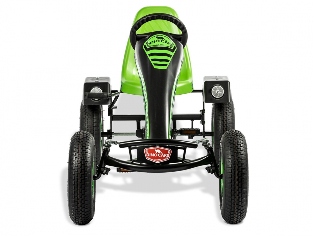 Kart cu pedale Super Sport ZF verde - 2 | YEO