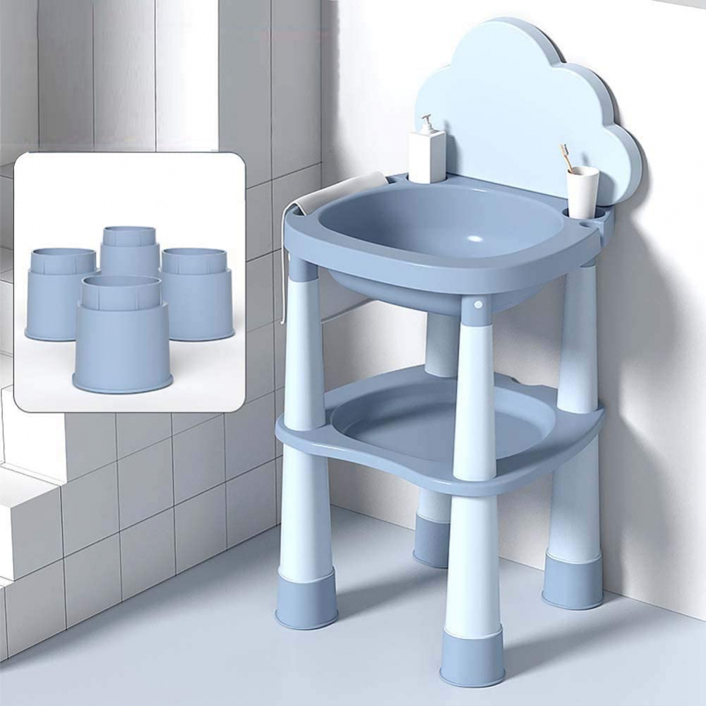 Lavoar pentru igiena copiilor Little Mom blue - 3 | YEO