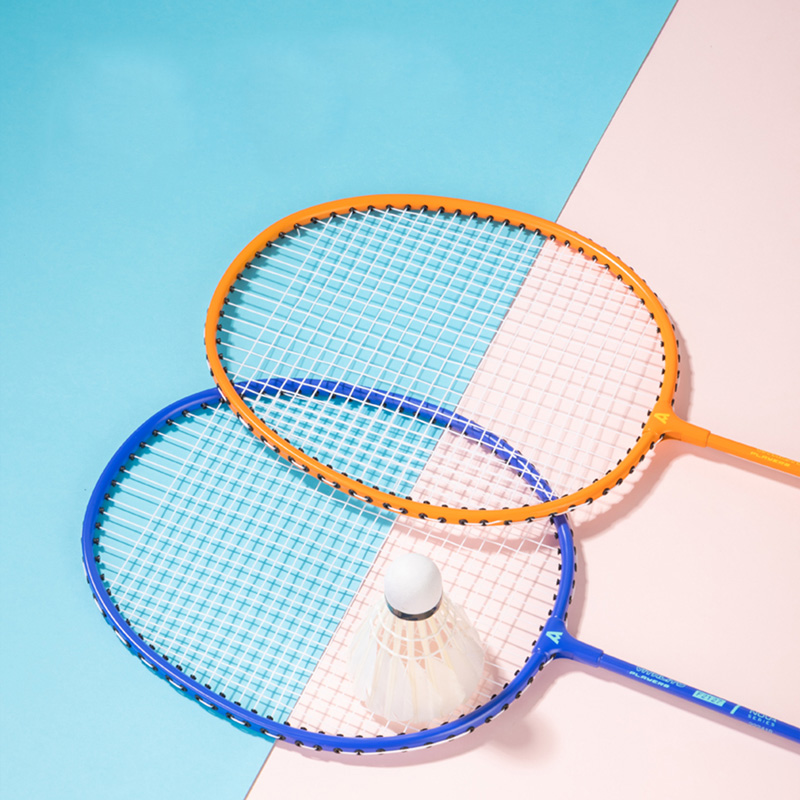 Set badminton Deli 2 rachete 3 fluturasi
