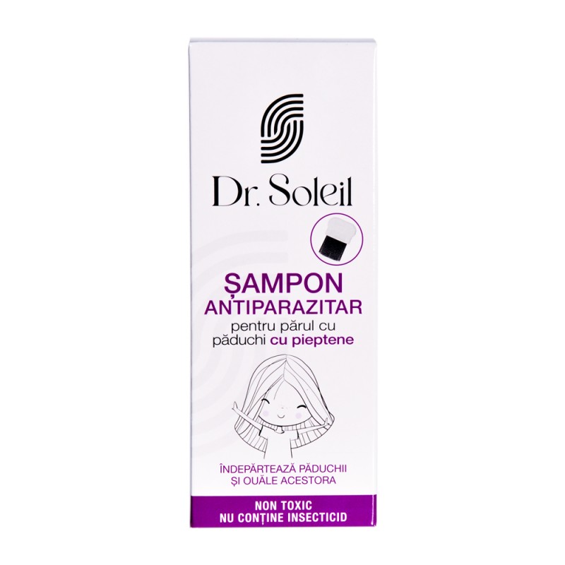 Poze Sampon antiparazitar Dr. Soleil 2 ani+ 200 ml cu pieptene inclus nichiduta.ro 