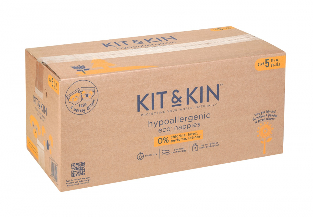 Scutece Hipoalergenice Eco KitKin 120 buc Marimea 5 Igiena Si Ingrijire 2023-09-21