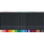 Creioane colorate Faber Castell 50 culori Black Edition