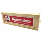 Joc societate Rummikub Vintage in cutie de lemn