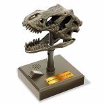 Jucarie craniu de T-Rex cu sunete KidzLabs