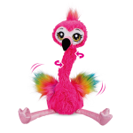 Jucarie de plus interactiva Pets Alive Frankie flamingo dansator