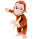 Jucarie din plus Curiosul George cu banana 26 cm