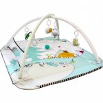 Salteluta educationala interactiva 5 in 1 Petite&Mars 110x95x50 cm cu jucarii