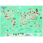 Puzzle Harta lumii 96 piese