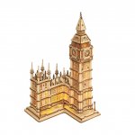 Puzzle 3D Big Ben RoLife din Lemn 220 piese