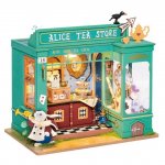 Puzzle 3D Rolife Minicasuta DYI Alices Tea Store 136 piese DG156