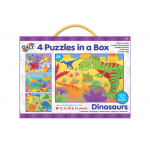Set 4 puzzle Galt Dinozauri 72 piese