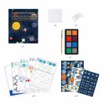 Set creativ Djeco DIY Decoratie mobila Sistemul solar