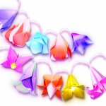 Set creativ DIY Luminite cu flori origami