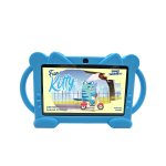 Tableta copii SMART TabbyBoo Kitty ecran 7 inch IPS 32GB 2GB RAM WiFi Android 10 control parental jocuri educative 2022 blue