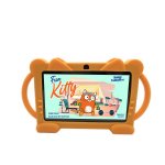 Tableta copii SMART TabbyBoo Kitty ecran 7 inch IPS 32GB 2GB RAM WiFi Android 10 control parental jocuri educative 2022 orange
