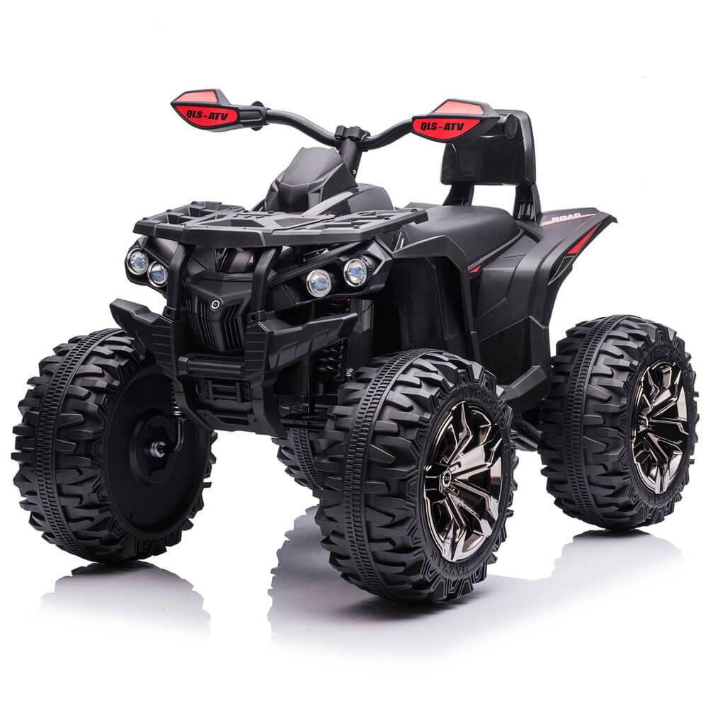 ATV electric 4 x 4 QLS-3288 pentru copii negru - 3 | YEO