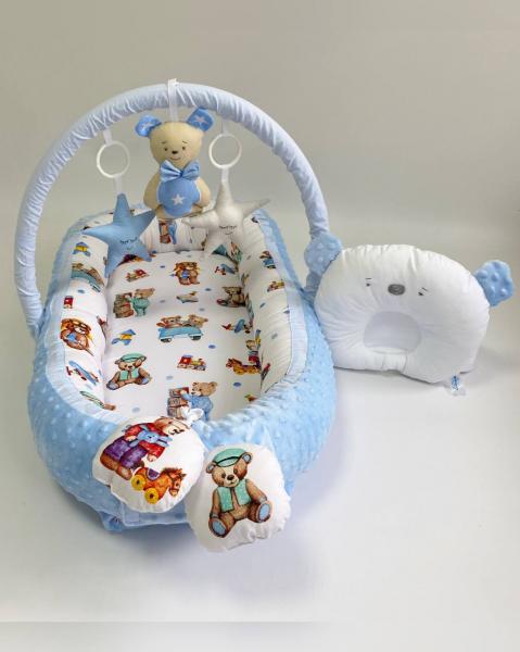 Babynest Plush MyKids 0193 Teddy Blue - 3