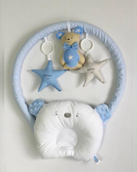 Babynest Plush MyKids 0193 Teddy Blue - 1