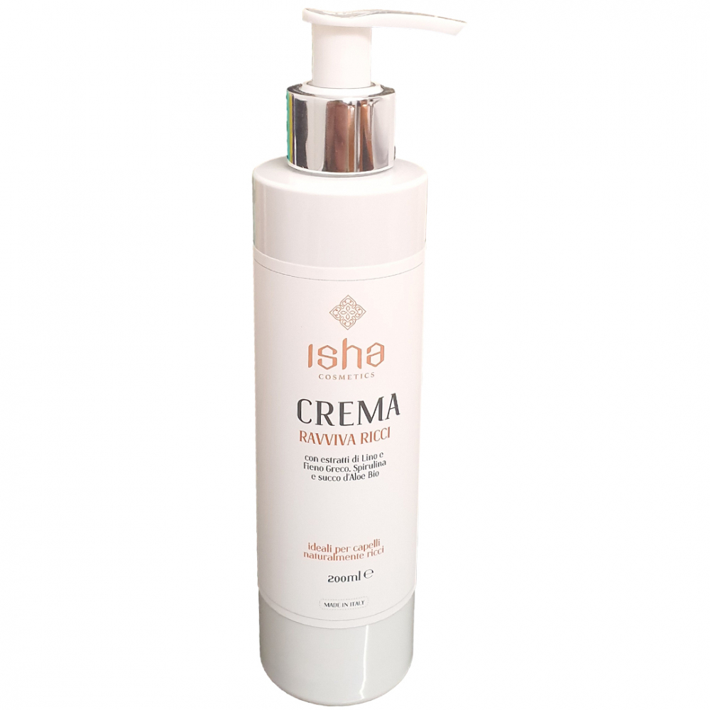 Crema revigoratoare pentru par cret 200ml Isha