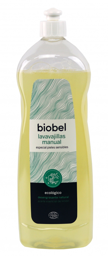 Detergent lichid bio de vase din ulei de citronella Biobel 1 litru