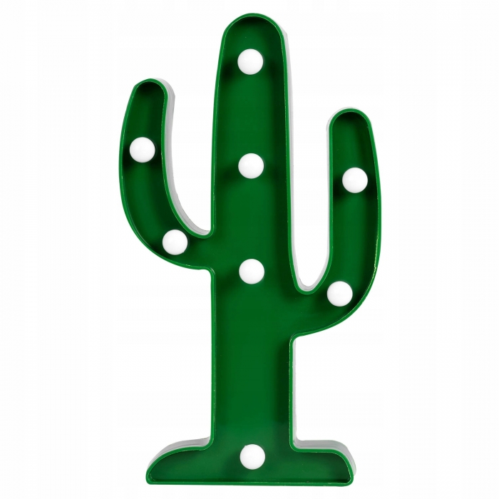 Lampa de veghe Ricokids in forma de cactus 740901 Verde