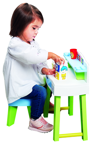 Masa pentru desenat si creatie My Very First Desk Maxi Abrick - 1 | YEO