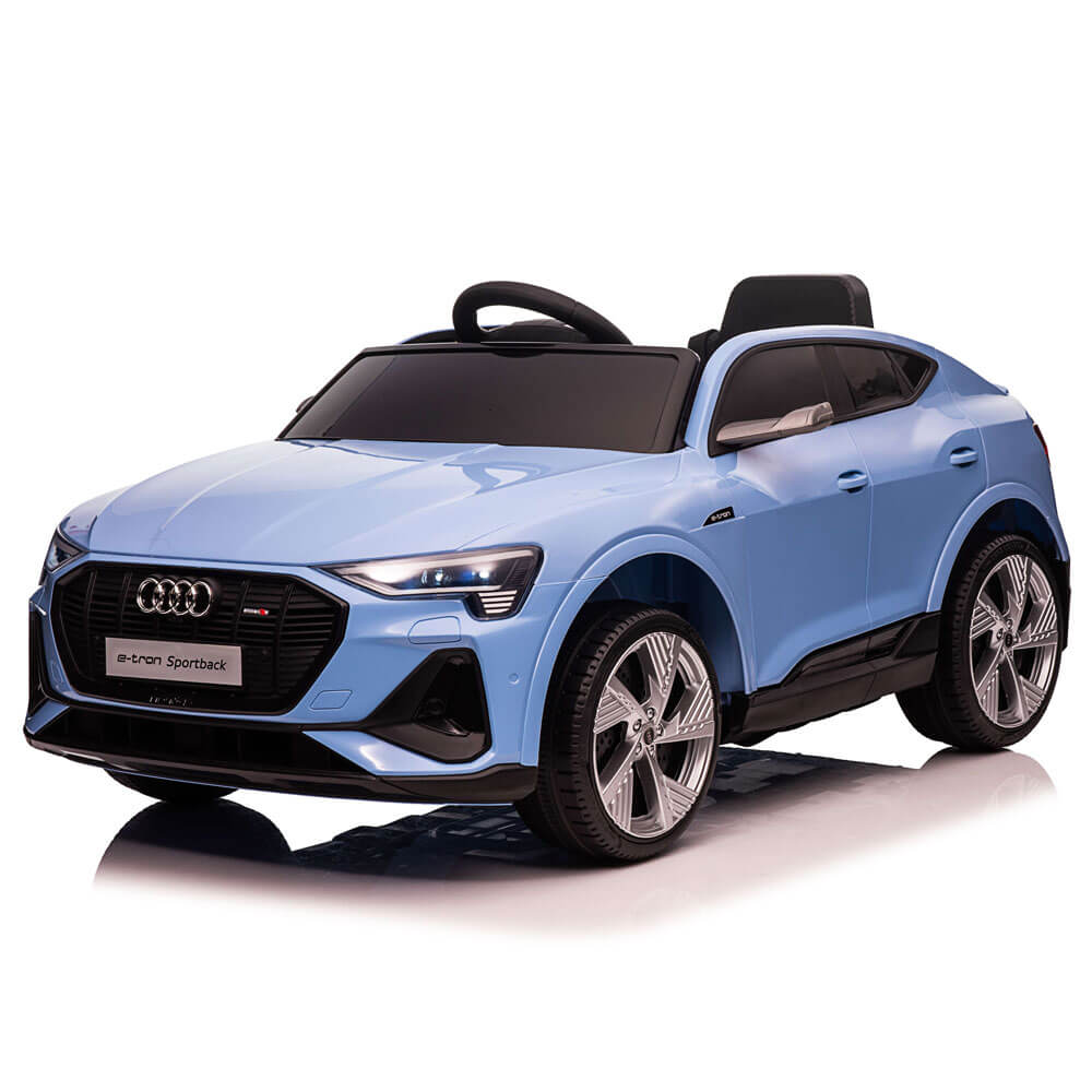 Masinuta electrica Audi e-tron 4 x 4 Sportback albastru - 5