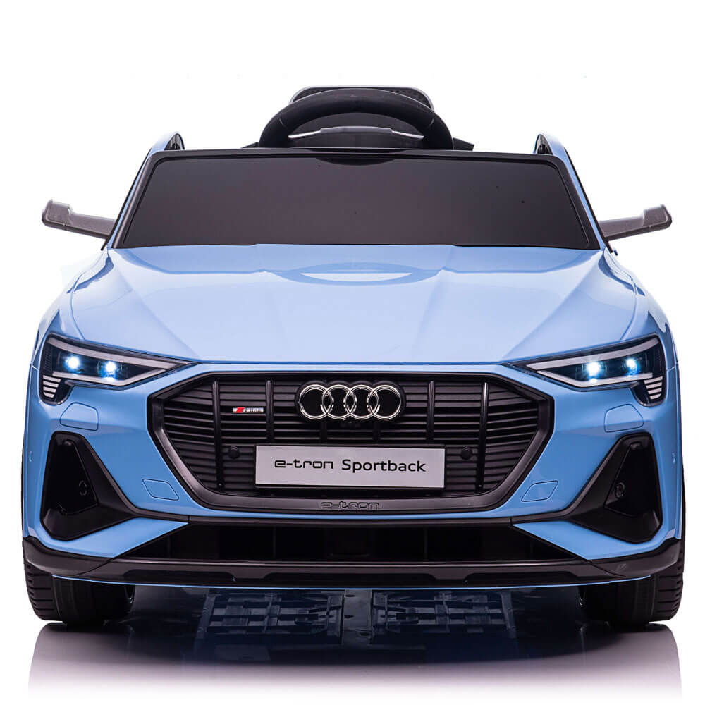 Masinuta electrica Audi e-tron 4 x 4 Sportback albastru - 3