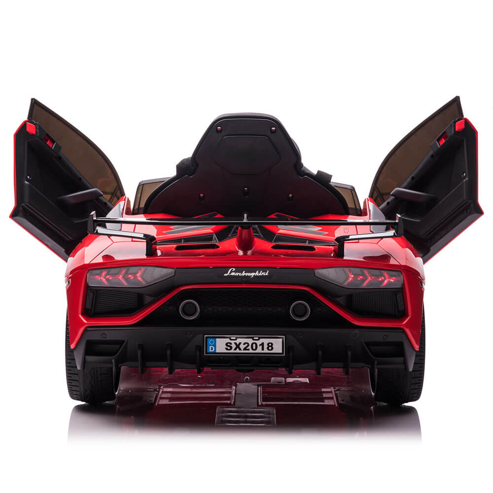 Masinuta electrica Lamborghini Aventador SVJ SX2018 rosu Aventador