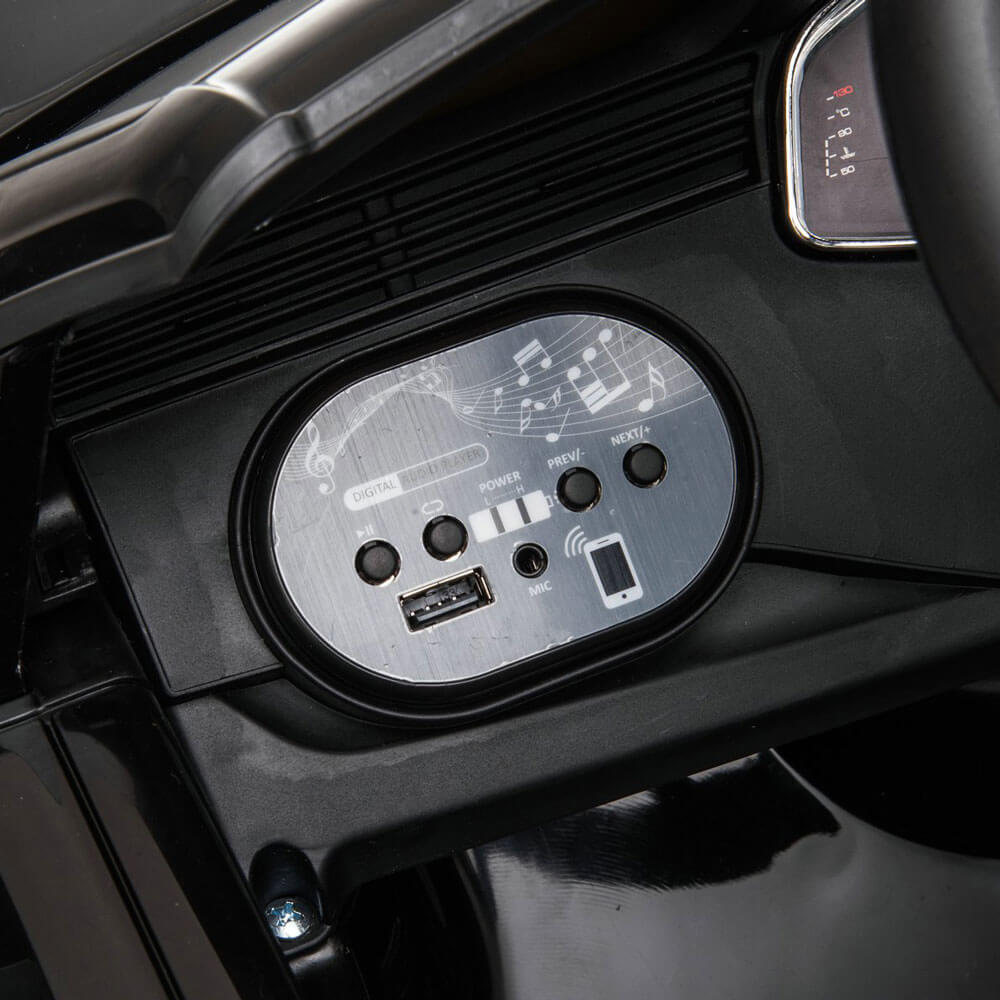 Masinuta electrica cu telecomanda Audi Q8 RS HL518 negru - 4