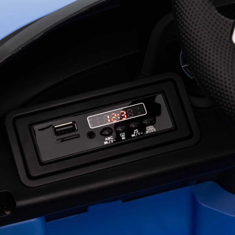 Masinuta electrica cu telecomanda Audi e-tron RS GT 4x4 QLS-6888 albastru - 4