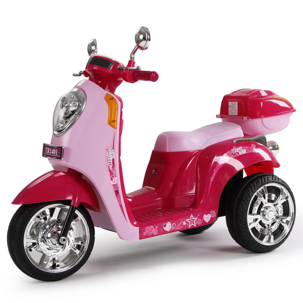 Motocicleta electrica pentru copii TR1401A roz - 1