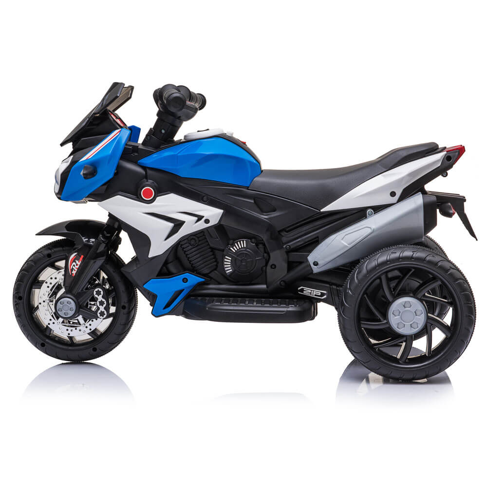 Motocicleta electrica copii QLS 801 albastru - 0