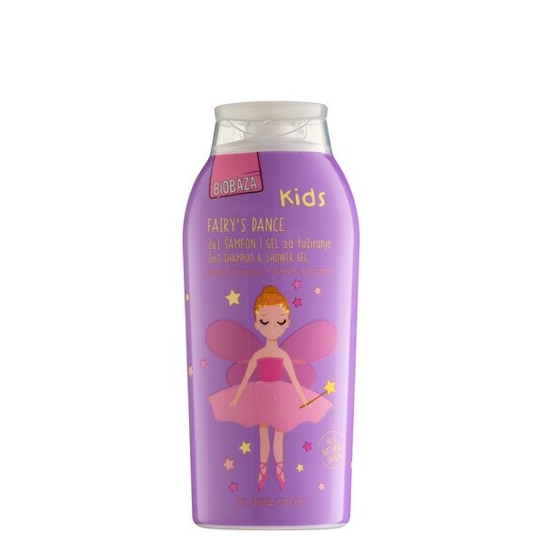 Sampon si gel de dus natural pentru copii cu aloe vera si extract de nalba Fairys Dance Biobaza 250 ml 250 imagine noua responsabilitatesociala.ro