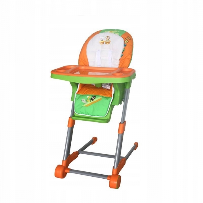 Scaun de masa pentru copii EURObaby HC11-7 portocaliu Alimentatie imagine 2022 protejamcopilaria.ro