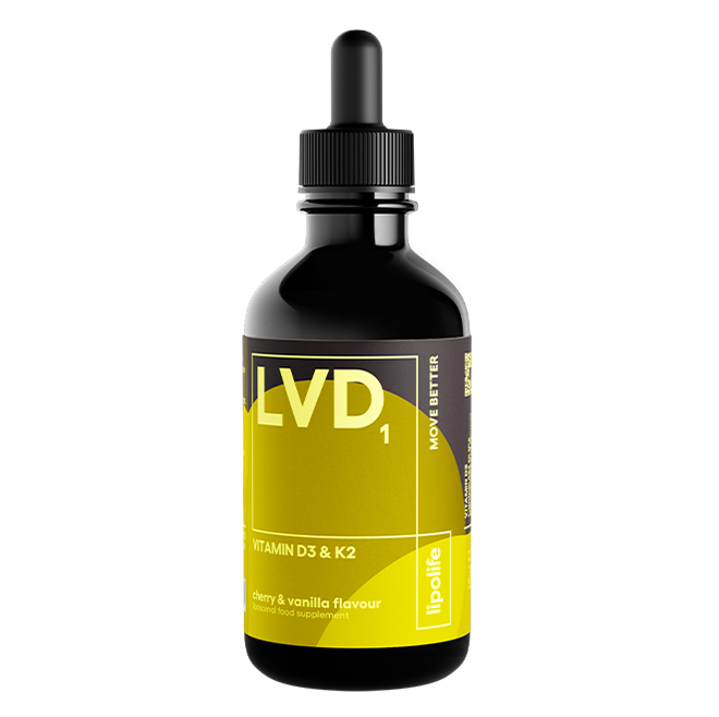 Vitamina D3 si K2 lipozomala Lipolife LVD1 60ml