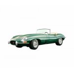 Masinuta Jaguar E Cabrio 1961 macheta Bburago scara 1/18