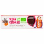 Baton de ciocolata vegana fara zahar adaugat bio 40g Super Fudgio